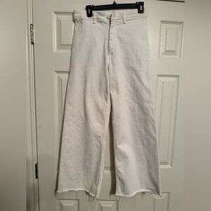 Zara Marine Wide Leg Jean